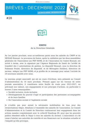 Brèves décembre
