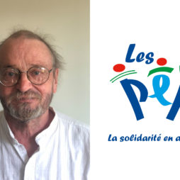 Portrait de Frank Bachon avec à droite de l'image le logo des PEP 69/ML