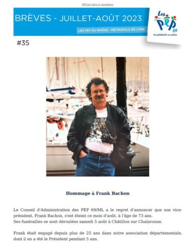 BREVES JUILLET AOUT