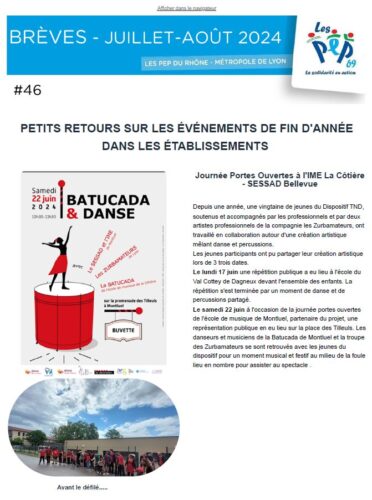 BREVES JUILLET AOUT