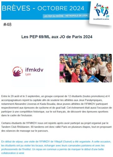 BREVES OCTOBRE 2024