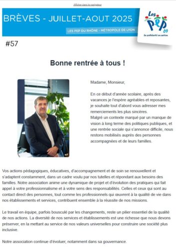 BREVES Juillet Aout 2025 Une