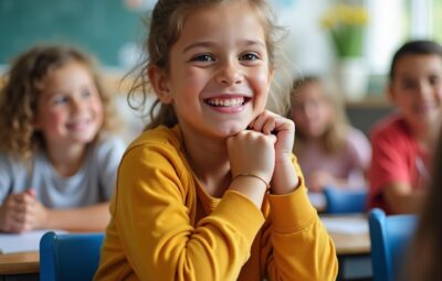 Enfant en classe