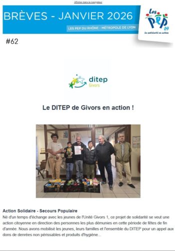 Brèves janvier 2026