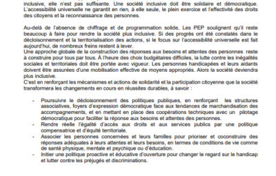Communiqué de presse FGPEP